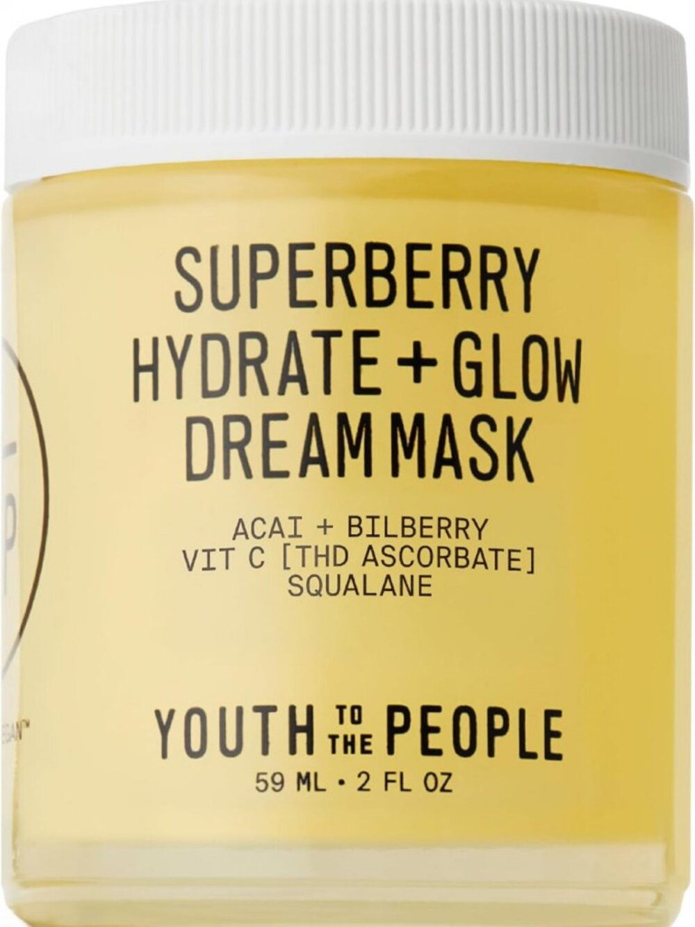 Superberry Dream Mask - Hydrating Glow Face Moisturizer, Vitamin C Night Cream